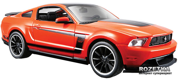 

Автомодель Maisto (1:24) Ford Mustang Boss 302 (31269 orange) Оранжевый