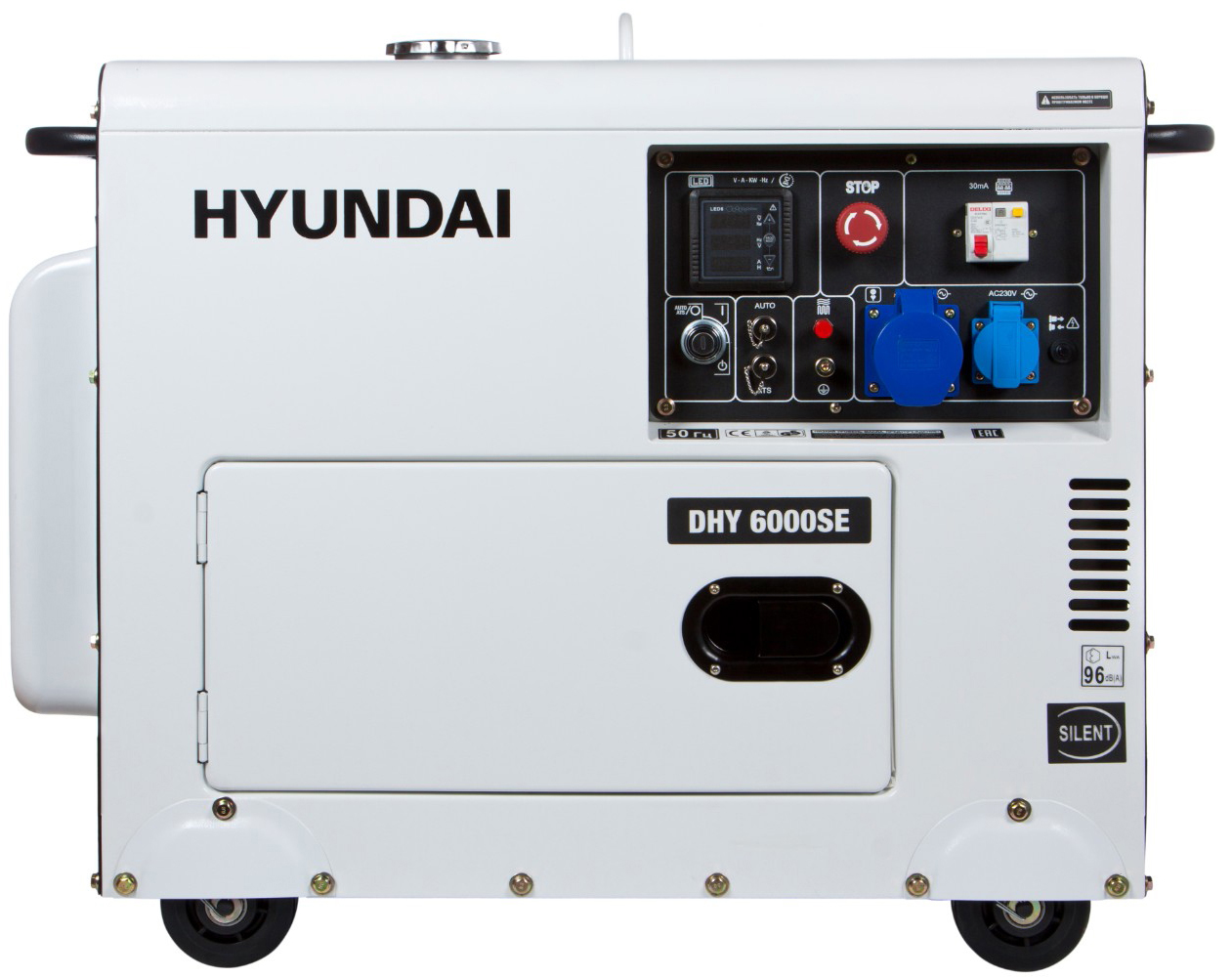

Генератор дизельний Hyundai DHY 6000SE