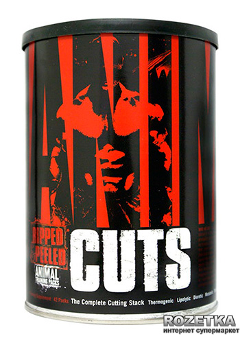 

Жиросжигатель Universal Nutrition Animal Cuts 42 пакетика (039442030146)