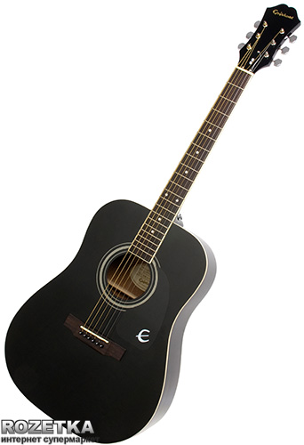 

Гитара акустическая Epiphone DR-100 (A002318) Ebony CH HDWE