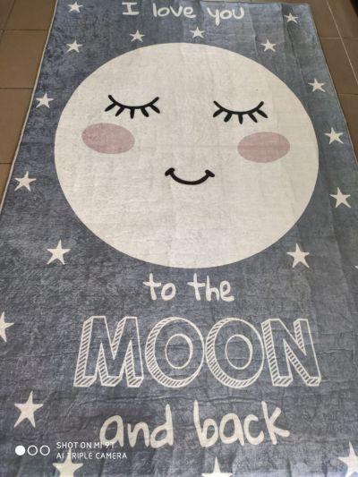 

Детский коврик безворсовый Chilai 140х190 moon