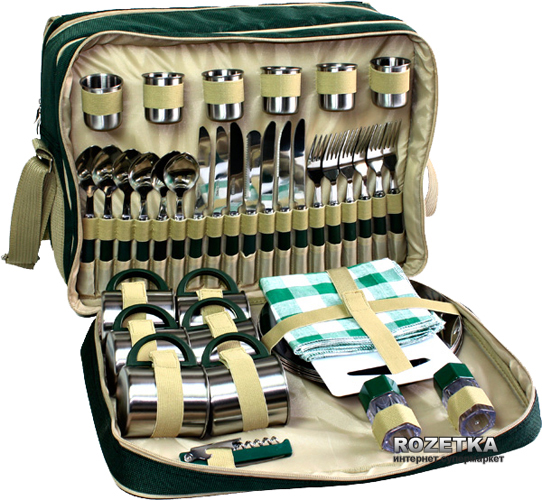

Набор для пикника Time Eco TE-618 Picnic, 6 персон Зеленый (6215028112329_16)