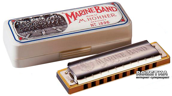 

Губная гармошка Hohner Marine Band 1896 Classic G