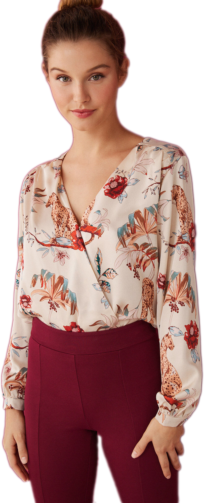 

Блузка-боди Women'Secret 2546906-42 L Бежевая