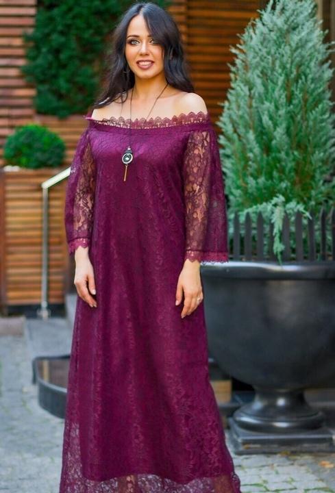 

Платье G&M k-59049 - Размер цвет марсала, Платье G&M k-59049 52-54 Размер цвет марсала