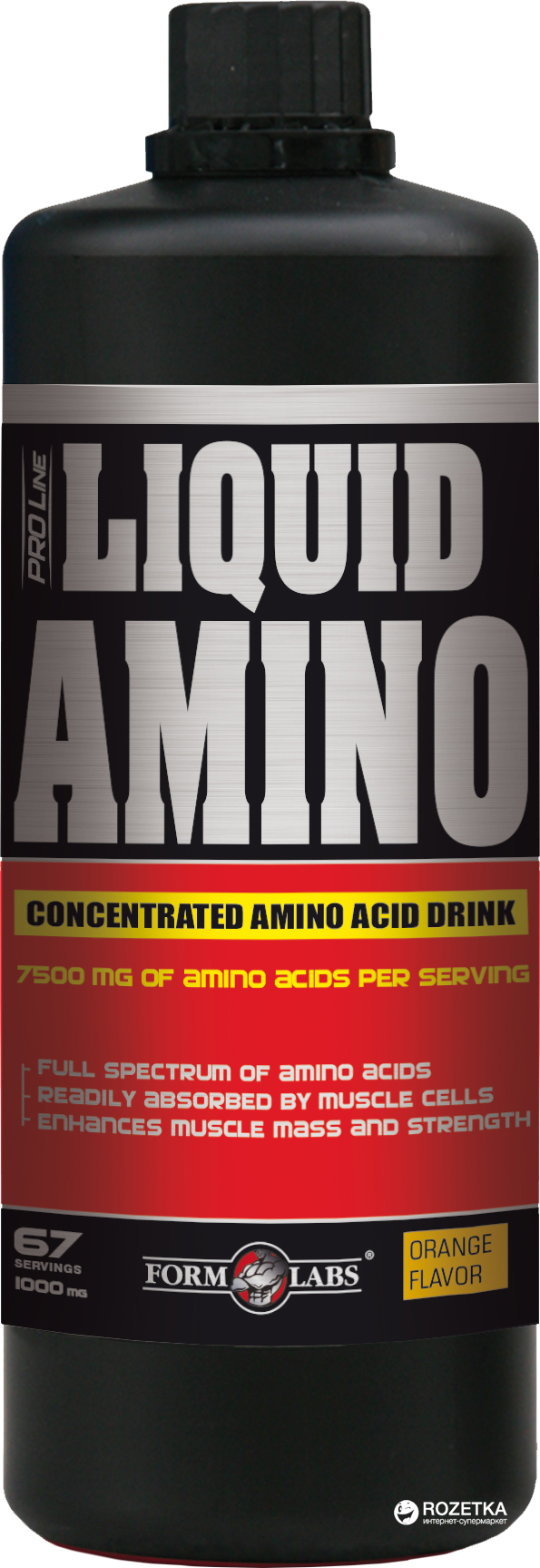 

Аминокислота Form Labs Amino Liquid 1000 ml Апельсин (4018209100519)