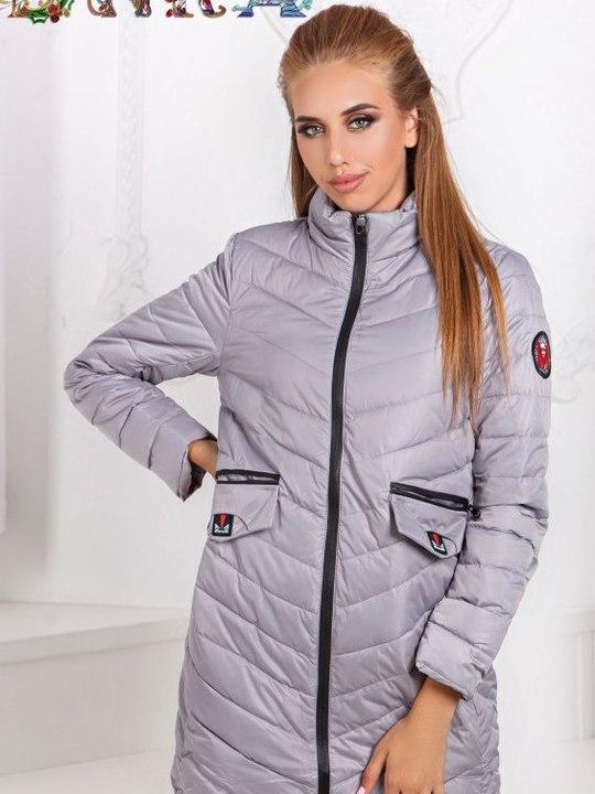 

Куртка G&M k-32034 XL (46) Размер цвет серый