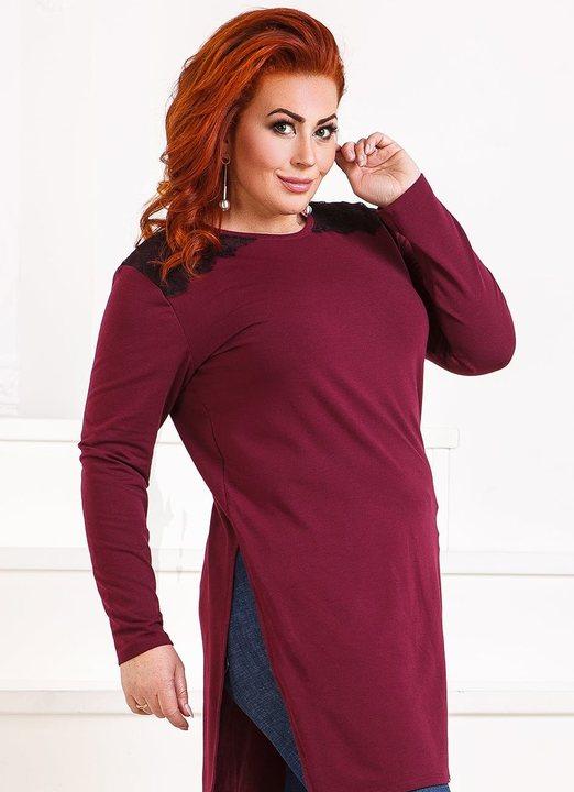 

Туника G&M k-49737 50-52 Размер цвет бордовый