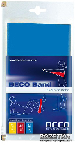 

Эспандер-лента для аквафитнеса BECO 6 Band (9672_6)
