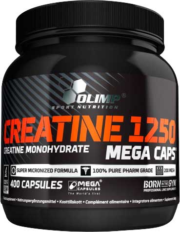 

Креатин Olimp Creatine Mega Caps 400 капсул (5901330023194)