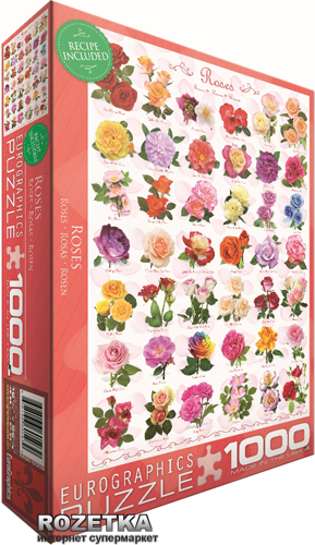 

EuroGraphics Розы 1000 элементов (6000-0593)