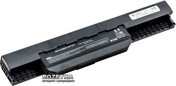 Аккумулятор PowerPlant A32-K53 для Asus A43 A53 Black (10.8V/5200mAh/6 ...