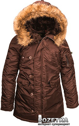 

Парка Alpha Industries N-3B W Parka  Cocoa, Парка Alpha Industries N-3B W Parka S Cocoa