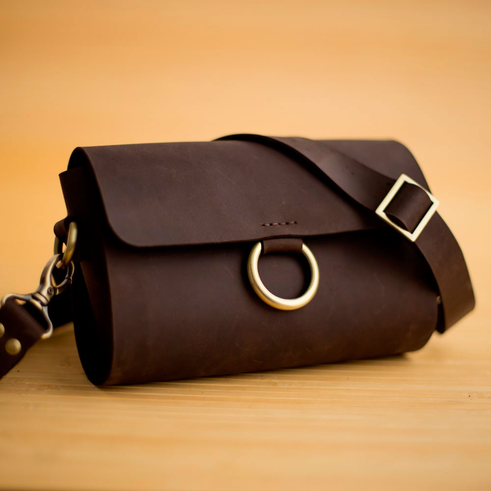 

Сумка Gridasov Leathercraft Maiden цвет шоколадный (BG-004-DBR)