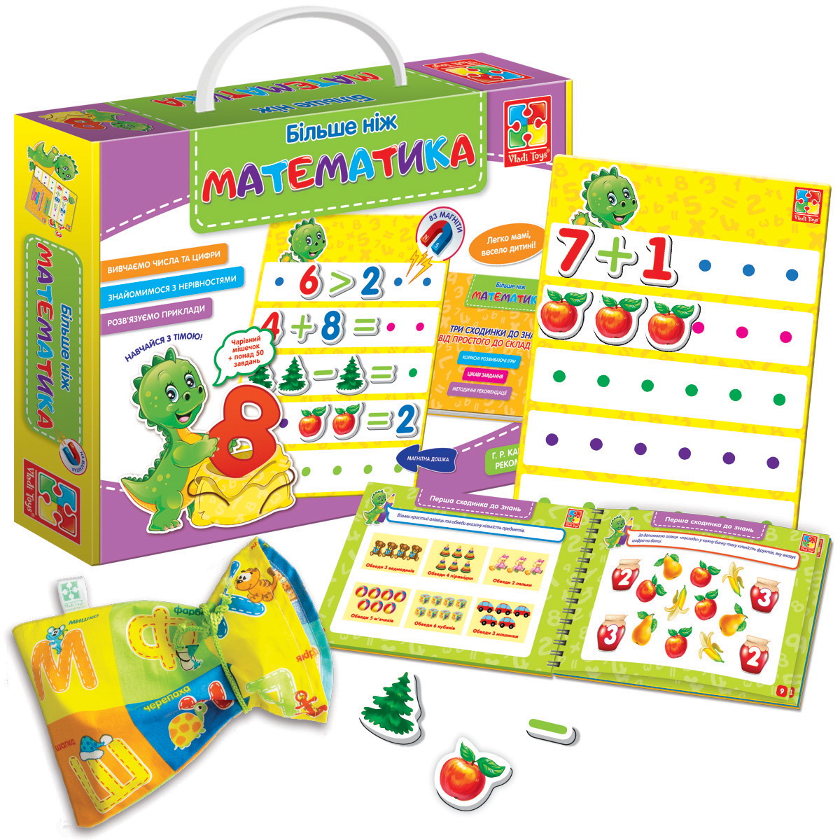 

Игра Vladi-Toys Більше ніж Математика (VT2801-18)