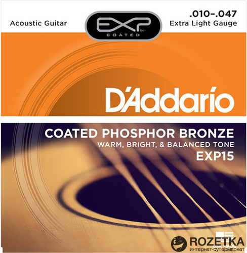 

DAddario EXP15 Phosphor Bronze Extra Light (10-47)
