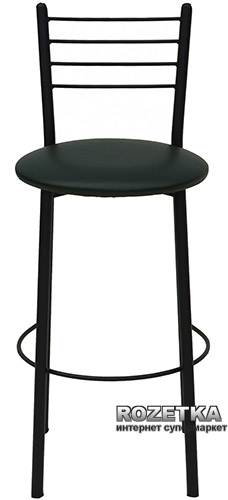 

Стул барный Примтекс Плюс 1022 Hoker black S-6214 Dark Green