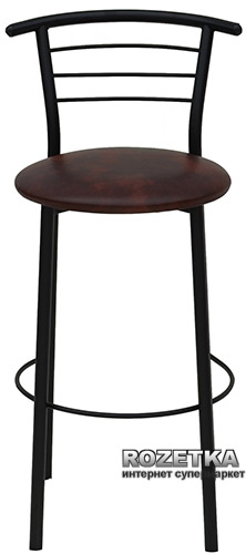

Стул барный Примтекс Плюс 1011 Hoker black S-61 Dark Brown