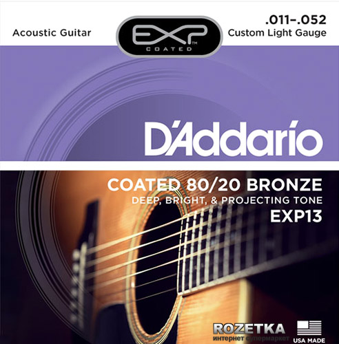 

D'Addario EXP13 80/20 Bronze Custom Light (11-52)