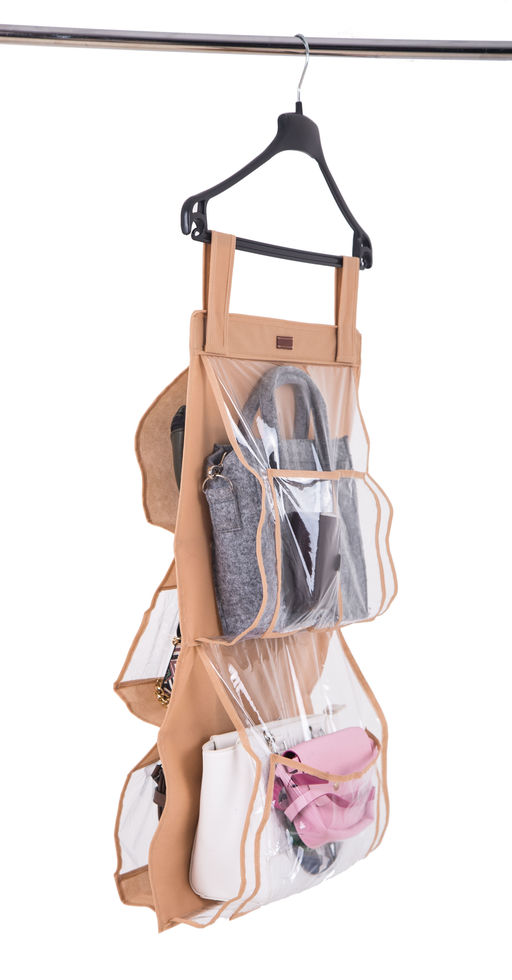 

Подвесной органайзер для хранения сумок Plus Organize HBag-Plus бежевый R176318