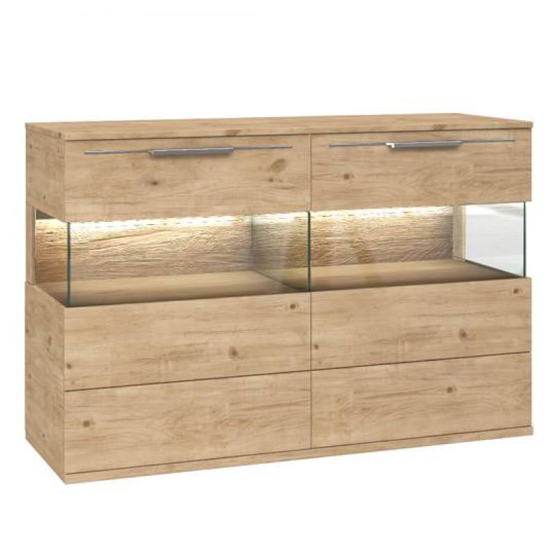 

Комод K-20 Klose 120x77x40 (K-20_KRED_2DS_01+sciana) 015288