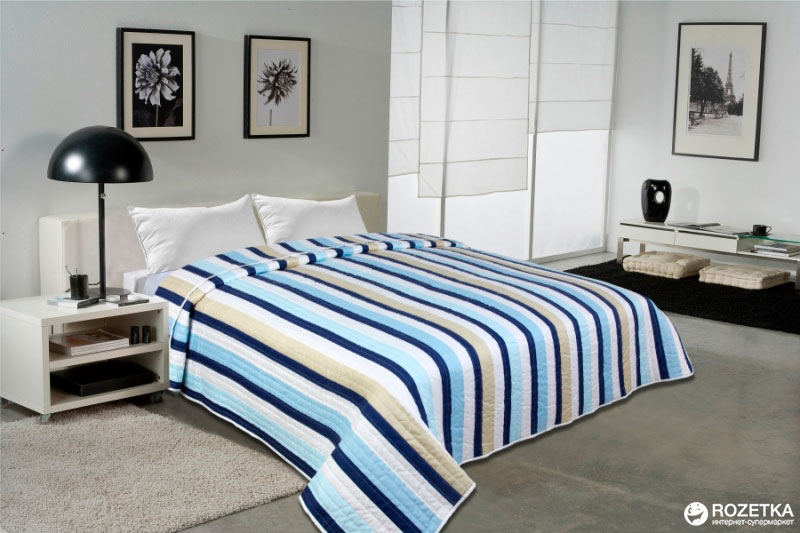 

Покрывало Nostra стеганное 140х220 (L0020 Blue)