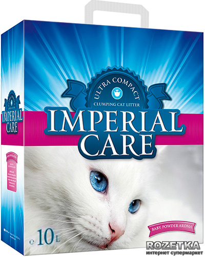 

Наполнитель для кошачьего туалета Imperial Care Baby Powder Бентонитовый ультракомкующий 11 кг (10 л)