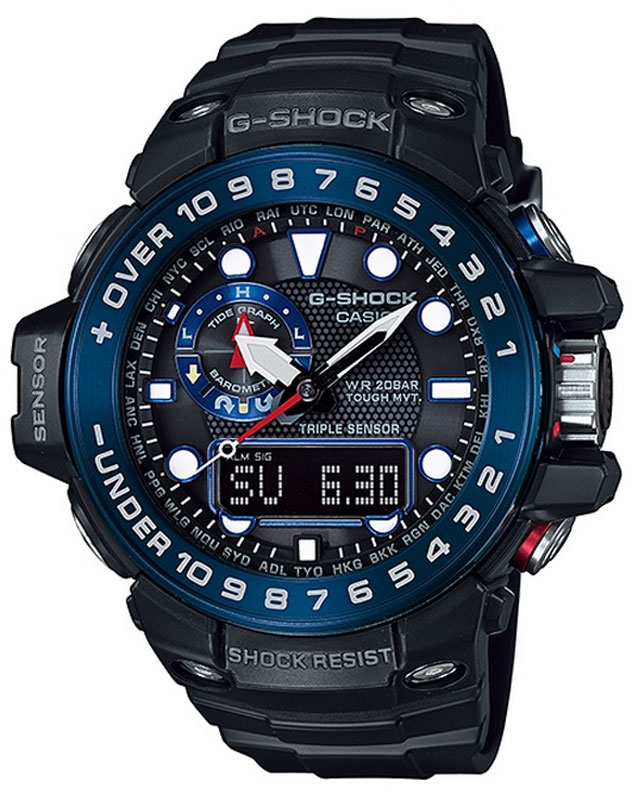

Мужские часы CASIO GWN-1000B-1BER