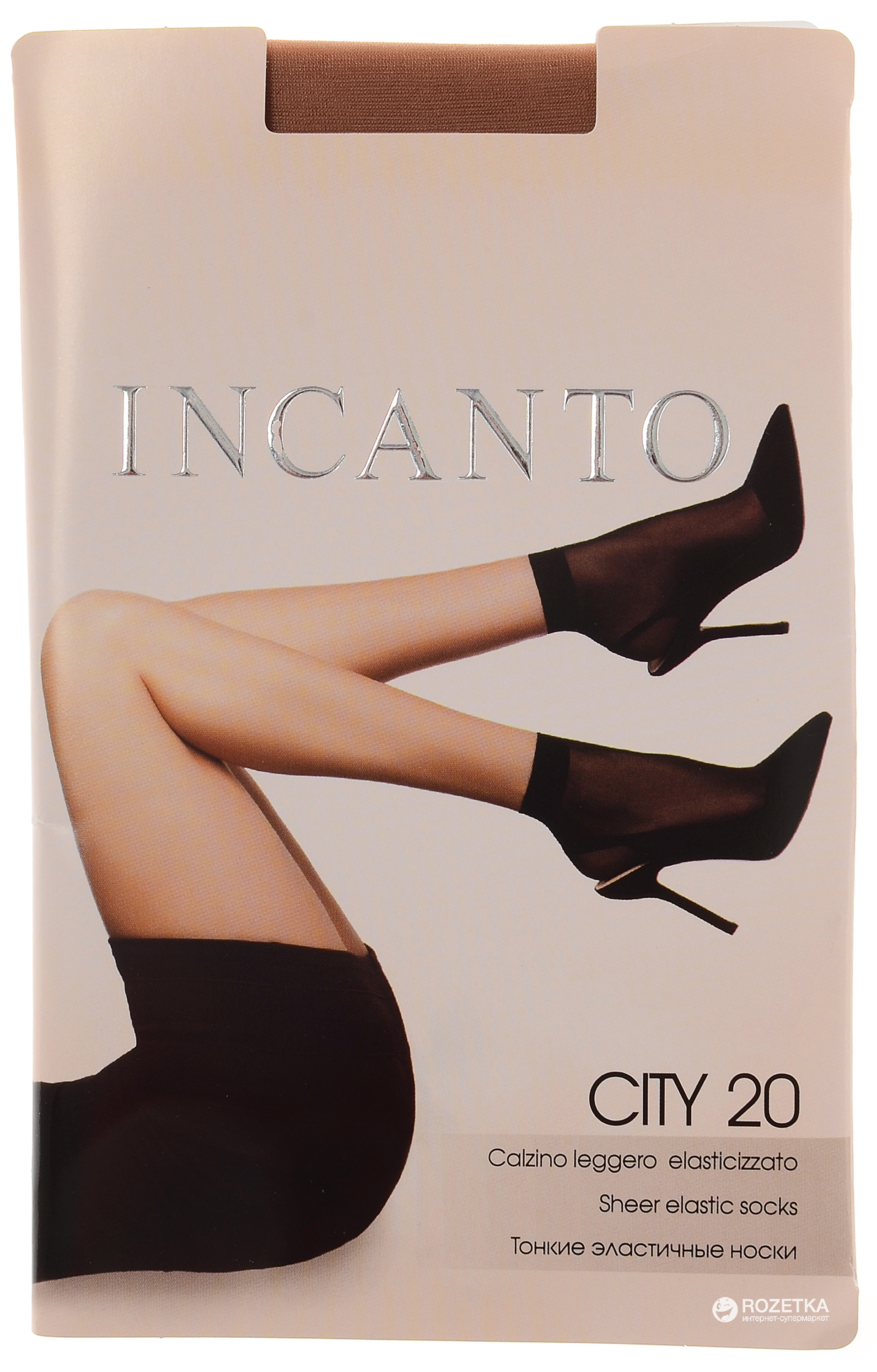 

Носки Incanto City 20 Den 23-25 р 2 пары Naturel