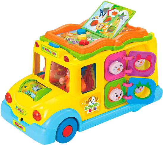 

Музыкальная развивающая игрушка Hola Toys Школьный автобус (796)