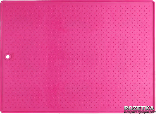 

Малый антискользящий коврик под миски для собак и кошек Dexas Розовый