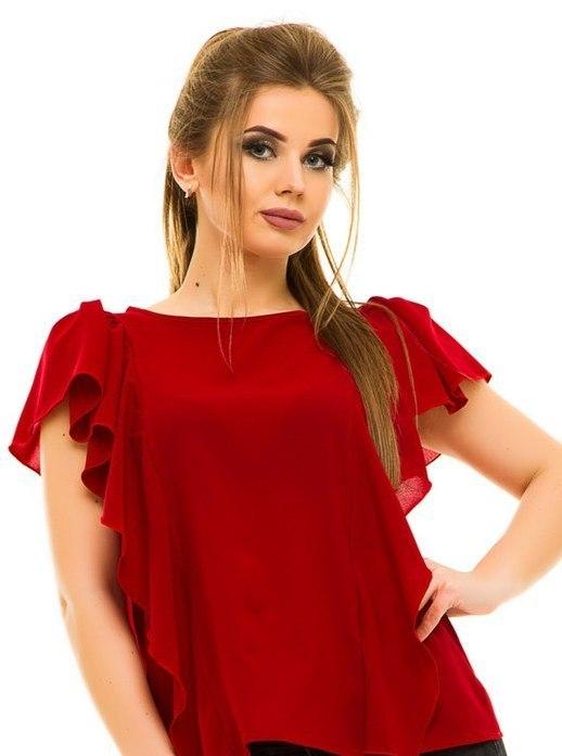 

Блузка G&M k-27552  Размер цвет бордовый, Блузка G&M k-27552 50 Размер цвет бордовый