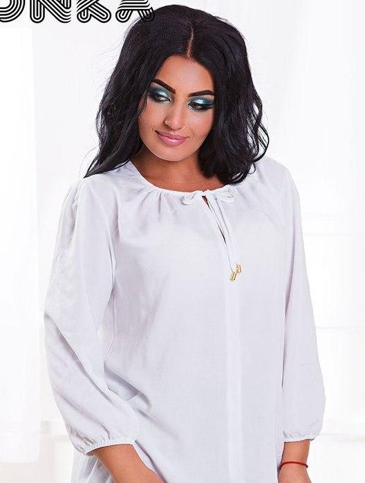 

Блузка G&M k-38701  Размер цвет белый, Блузка G&M k-38701 56 Размер цвет белый