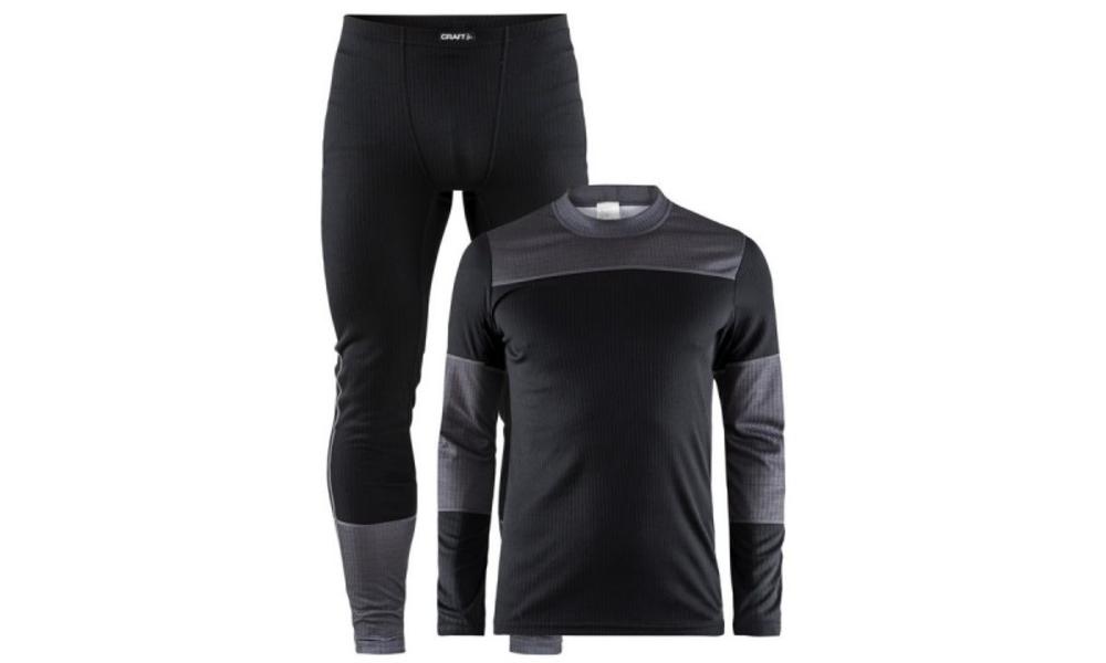 

Термокостюм Craft Baselayer Set Man 999975 BLACK/DK GREY MELANGE L