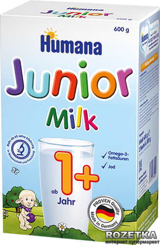 

Молочная сухая смесь Humana Junior 600 г (4031244780942)