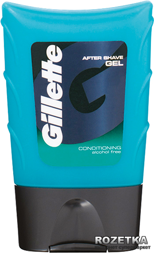 Гель после бритья Gillette Aftershave Gel Conditioning Питающий и ...