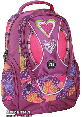 

Рюкзак молодежный Cool For School Sweetheart 830 17" (85473)