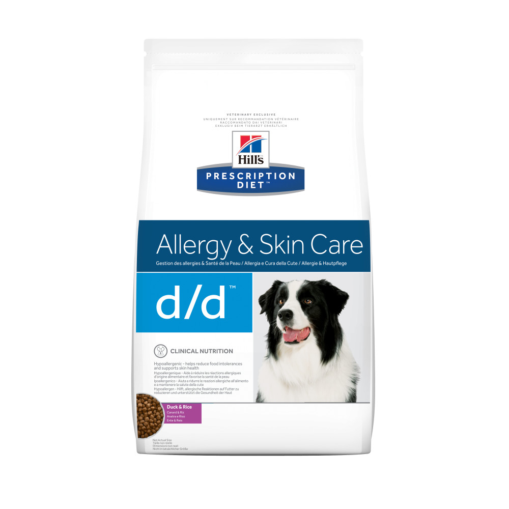 

Сухой корм Hill's Prescription Diet Canine d/d Утка и Рис 12 кг (9179,08) (052742917900)