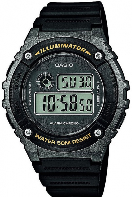 

Мужские часы CASIO W-216H-1BVEF
