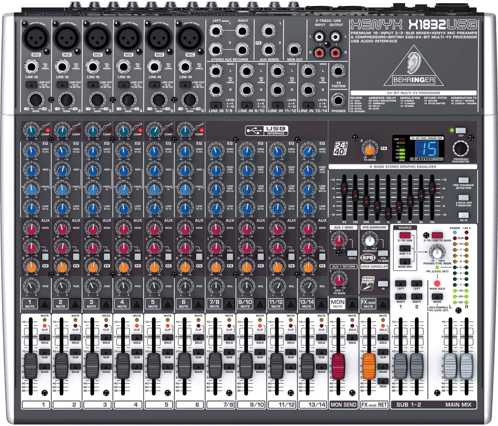 

Behringer Xenyx X1832USB