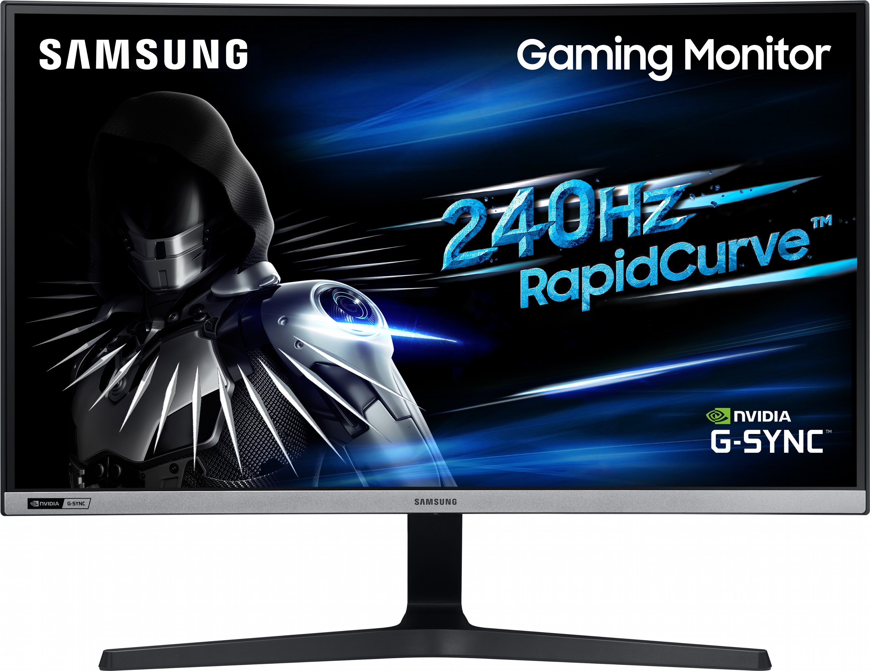Акція на Mонитор 27" Samsung Gaming LC27RG50 (LC27RG50FQIXCI) від Rozetka UA