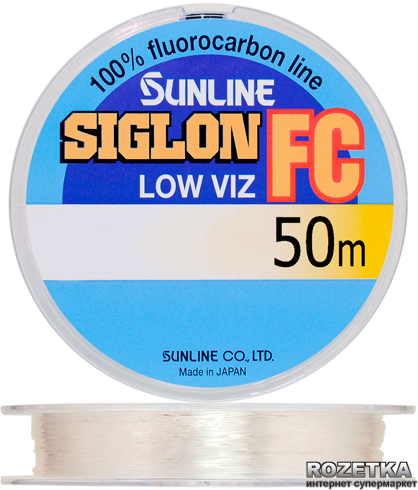 

Леска Sunline SIG-FC 50 м 0.78 мм 32 кг Поводковая (16580535)