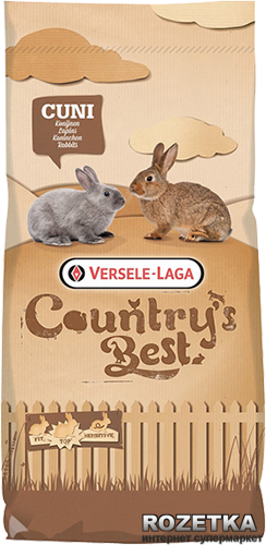 

Корм для кроликов Versele-Laga Hobby Plus Cuni Fit Muesli зерновая смесь 20 кг