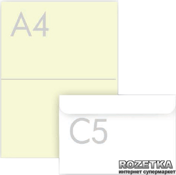 

Конверты Kuvert Ukraine С5 SK Белый 500 шт (3428)