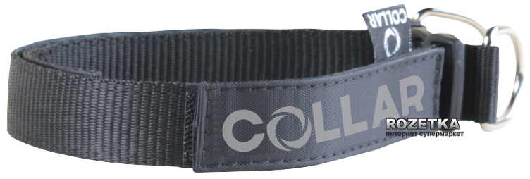 

Нейлоновый ошейник Collar DOGextreme Police №3 на липучке 40 мм 45-80 см Черный (6439)