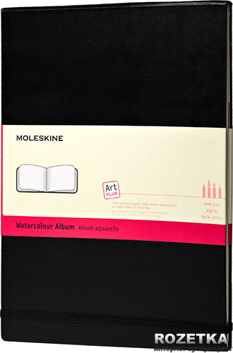 

Записная книга Moleskine Folio 21 х 30 см 60 страниц без линовки Черная (9788862931946)