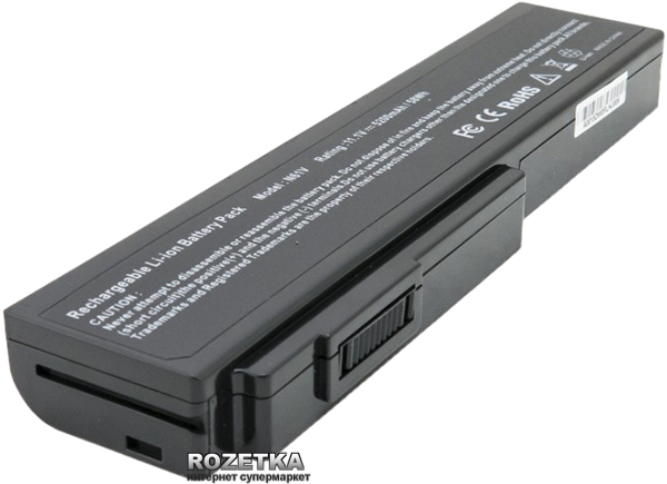 

Акумулятор ExtraDigital для ноутбуків Asus N61VG (11.1V/5200mAh/6Cells)