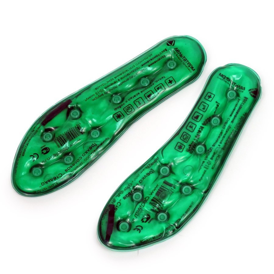 

Солевые грелки Стельки от Дельта Терм, цвет - зеленый, (1001307-Green-0)