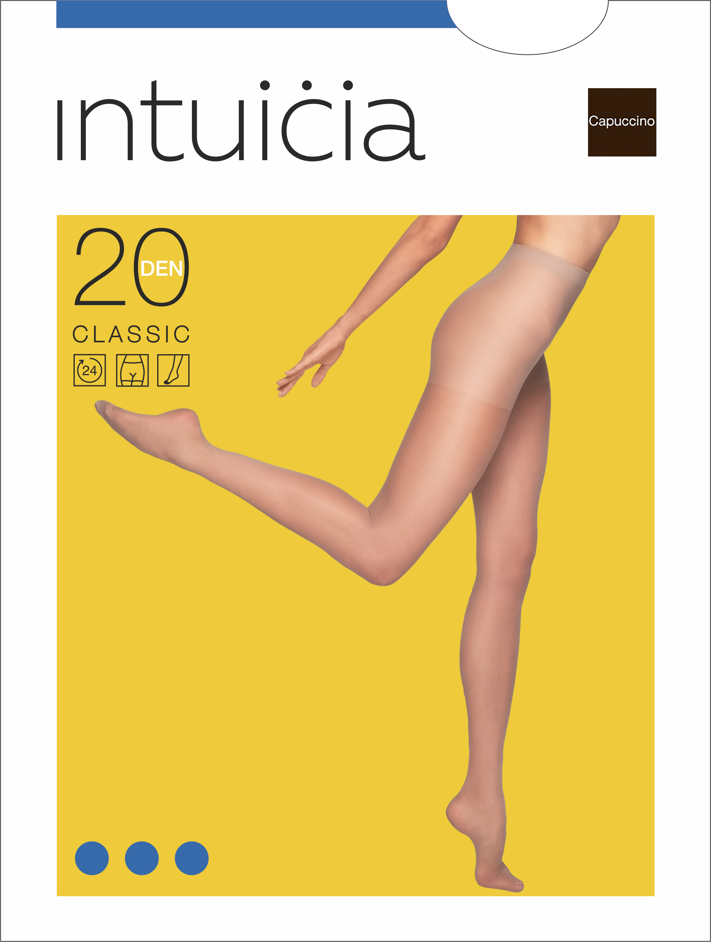 

Колготки Intuicia Classic 20 Den  р Cappuchino, Колготки Intuicia Classic 20 Den 2 р Cappuchino