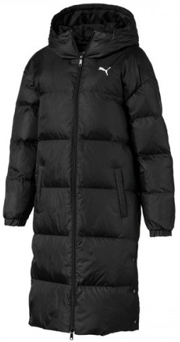 puma longline down coat